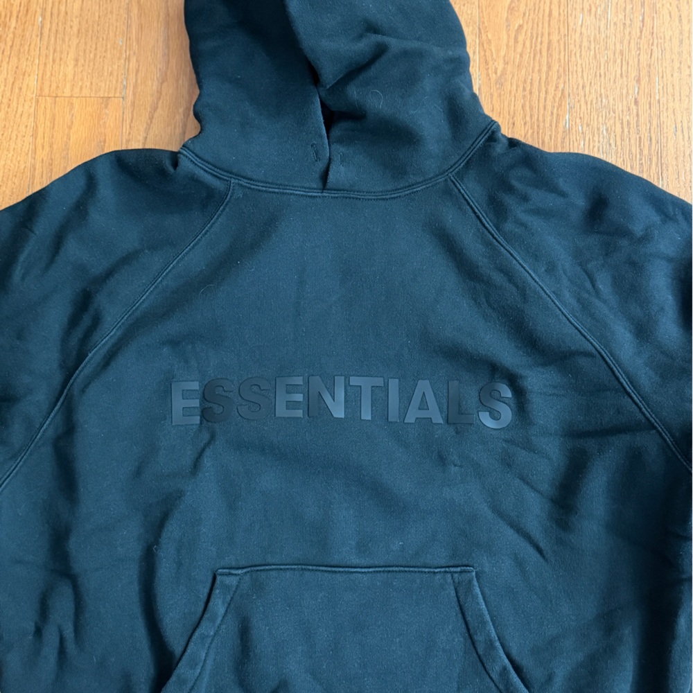 Essentials- Fear of God Black Hoodie